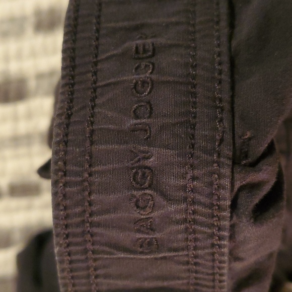 American Eagle Snappy Stretch Baggy Cargo Jogger Sz 10 Short - Picture 7 of 10